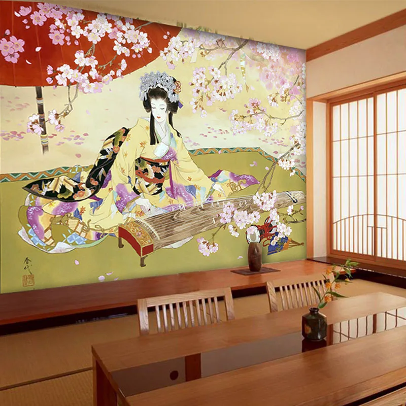 Wholesale Wallpaper Mural Japanese Ladies Picture For Wall Decoration Entertainment Restaurant Bar Living Room Free Shipment In Wallpapers From Home Wholesale Wallpaper Mural Japanese Ladies Picture For Wall Decoration Entertainment Restaurant Bar Living Room Free Shipment In Wallpapers From Home