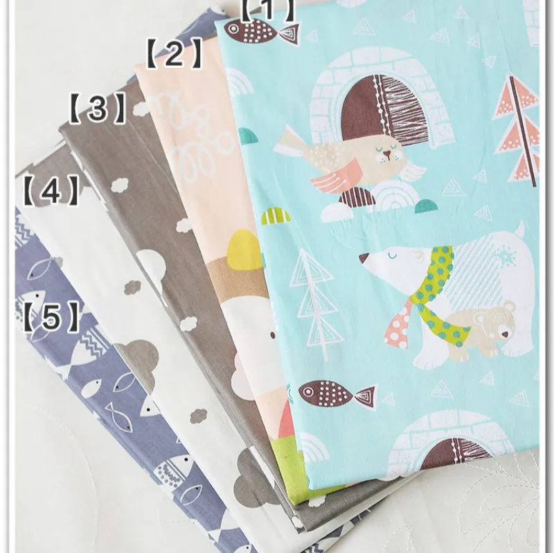 

Kids Cotton Twill fabric Printed cotton Bed Sheet Fabric for Patchwork Cloth,DIY Sewing Quilting Fat Quarters Material