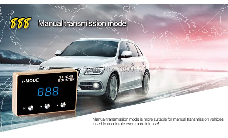 Светодиодный дисплей сильные усилитель, электронный контроллер дроссельной заслонки для Honda Ciimo Acura TL RL MDX для ускорения ускорить для вождения