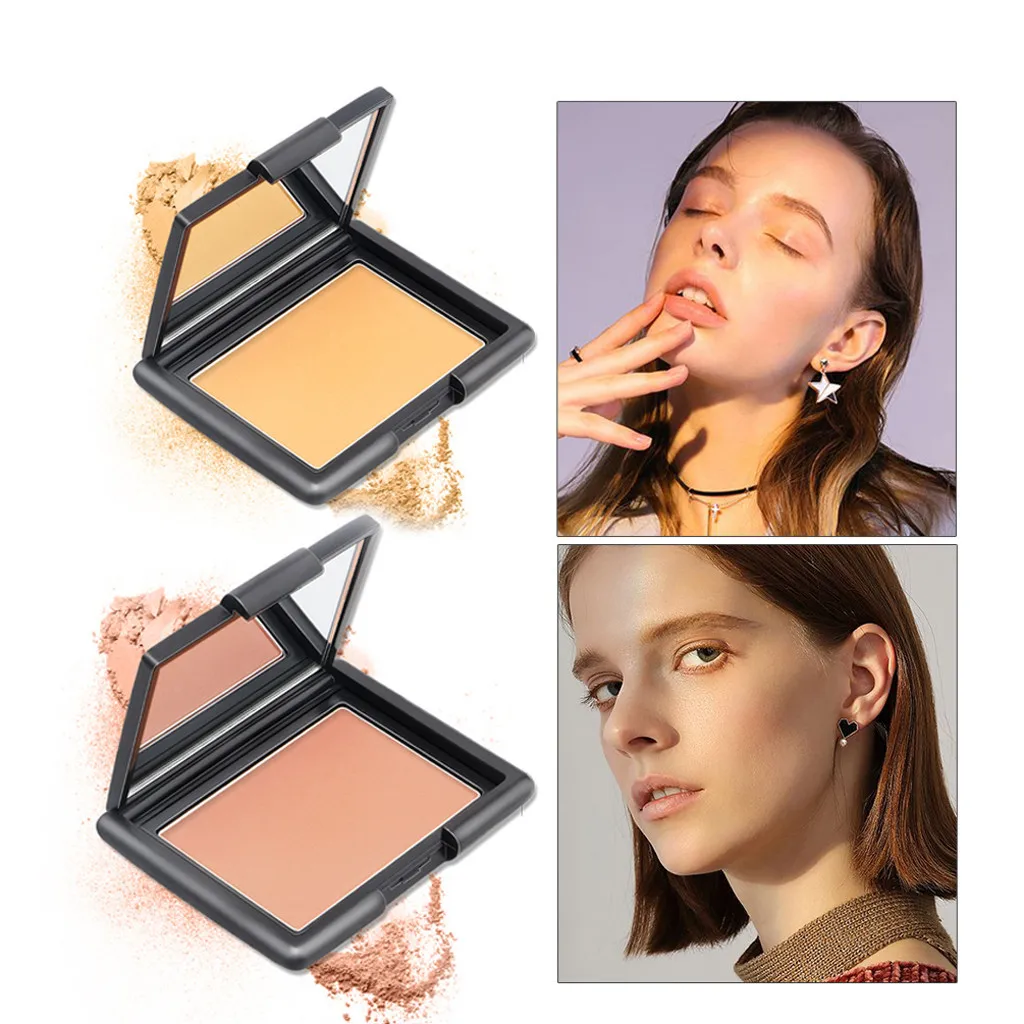 

Tricolor Makeup Powder Procfessional Face Powder Panel Contour Color Cosmetics Perfectly refining facial contours Wholesale