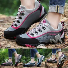 Прогулочная обувь для отдыха Для женщин с сетчатой поверхностью, на плоской подошве; повседневная обувь для бега женские нескользящие тапочки из натуральной кожи, на шнуровке, утягивающая ножку обувь на резиновой подошве;# g4