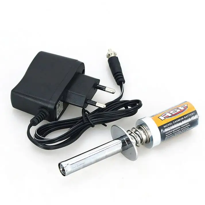 

HSP 80101 1800mAh Rechargeable Glow Plug Igniter Power Charger For Nitro RC Cars