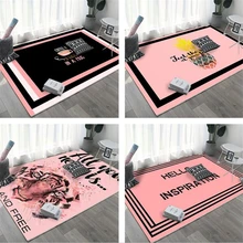 AOVOLL Area Rug for Living Room Teenage Heart Bedroom Carpet Mat Christmas Rug Area Rug for Bedroom Modern Kids Decor Boy