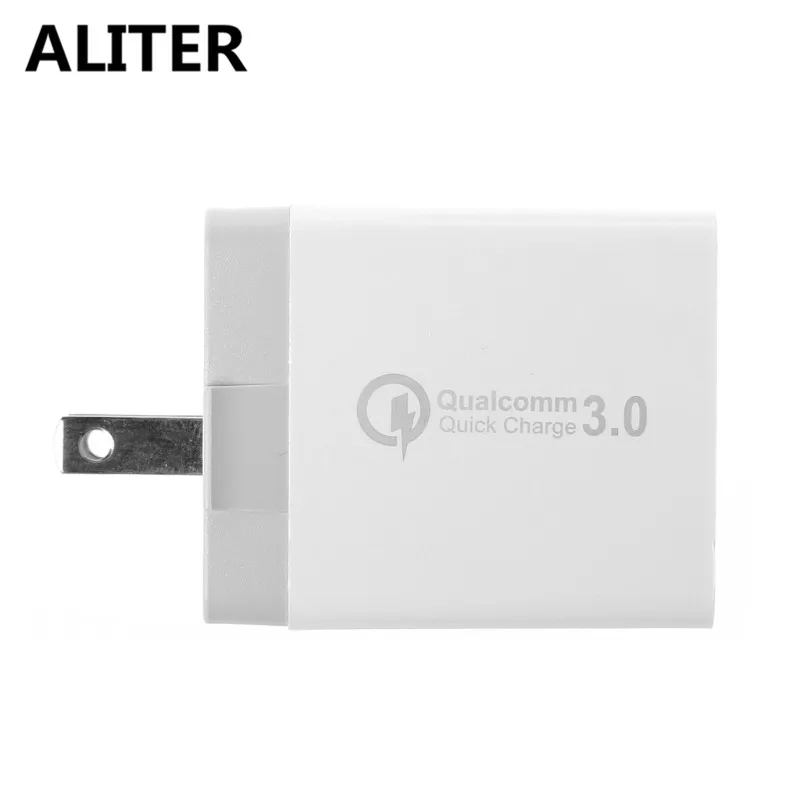 ALITER QC 3,0 30W быстрое зарядное устройство с 3 портами usb-хаб адаптер для настенного зарядного устройства EU US UK Plug