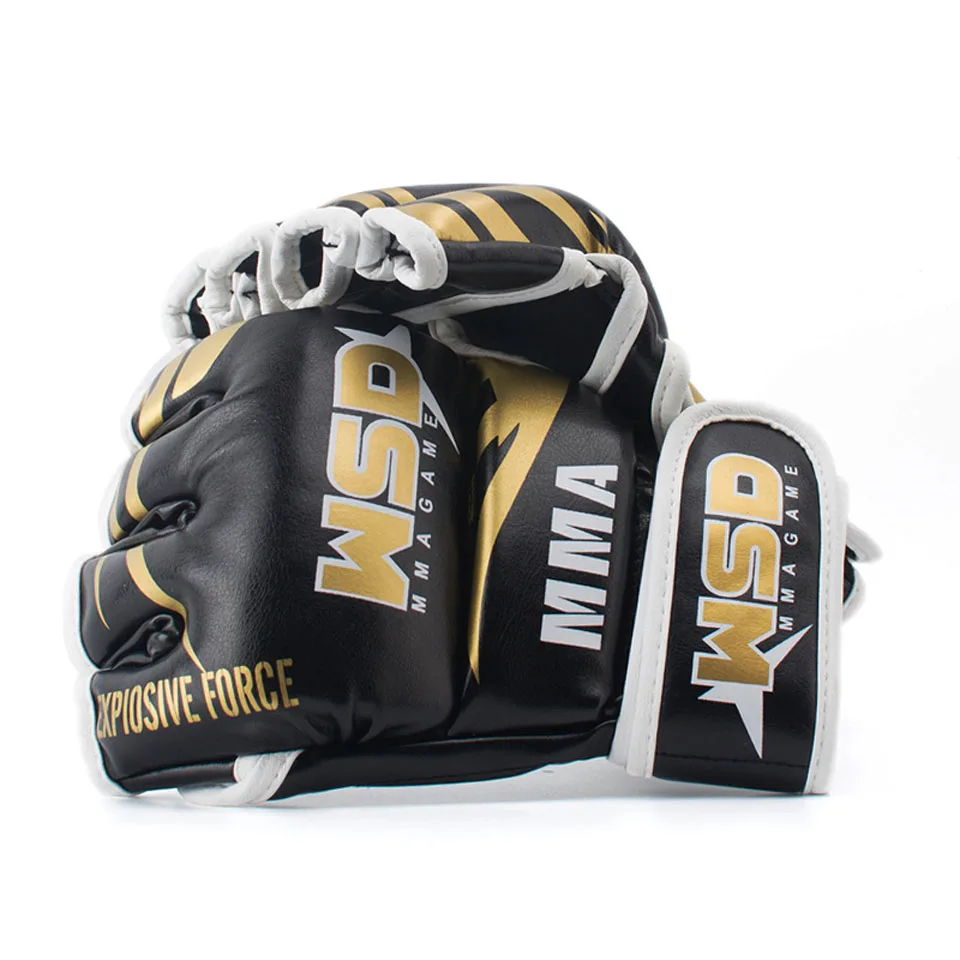 

Adults Women Men Boxing Gloves 8OZ PU Leather MMA Muay Thai Boxe De Luva Mitts Sanda Equipments