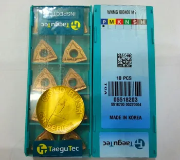 

Taegutec tungsten carbide inserts WNMG080404MT TT8115 turning tools WNMG 080404 MT TT8115 for steel