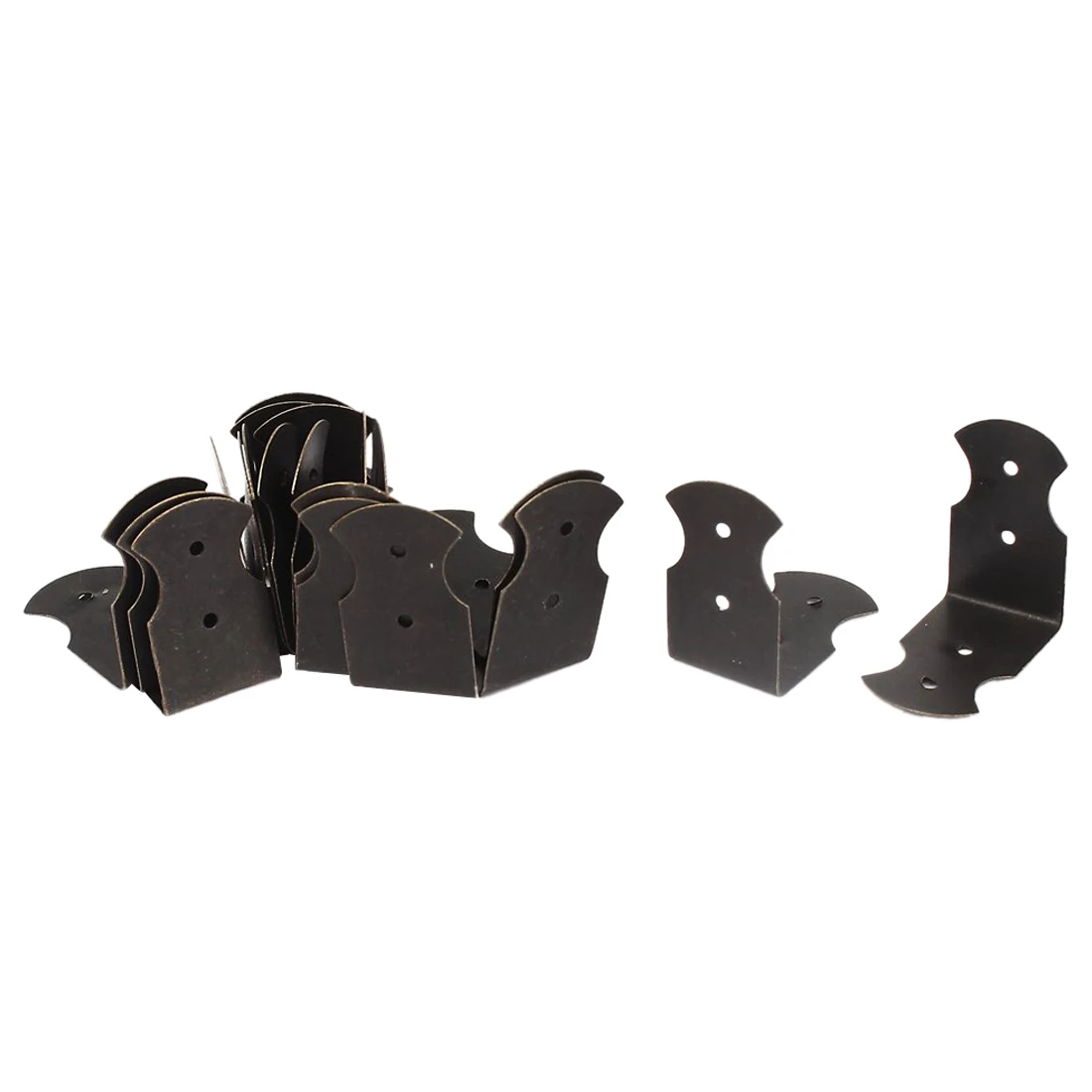 Box Desk Edge Cover Corner Brace Protectors Decorative 25x25mm 20pcs