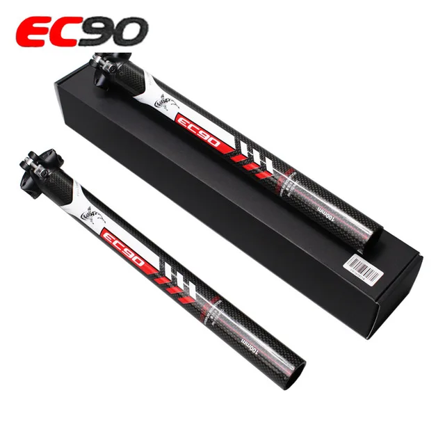 

2017 Special new arrive EC90 3k MTB Bicycle seatpost Double nail road Bicycle seatpost carbon fibre bike seatpost bike parts