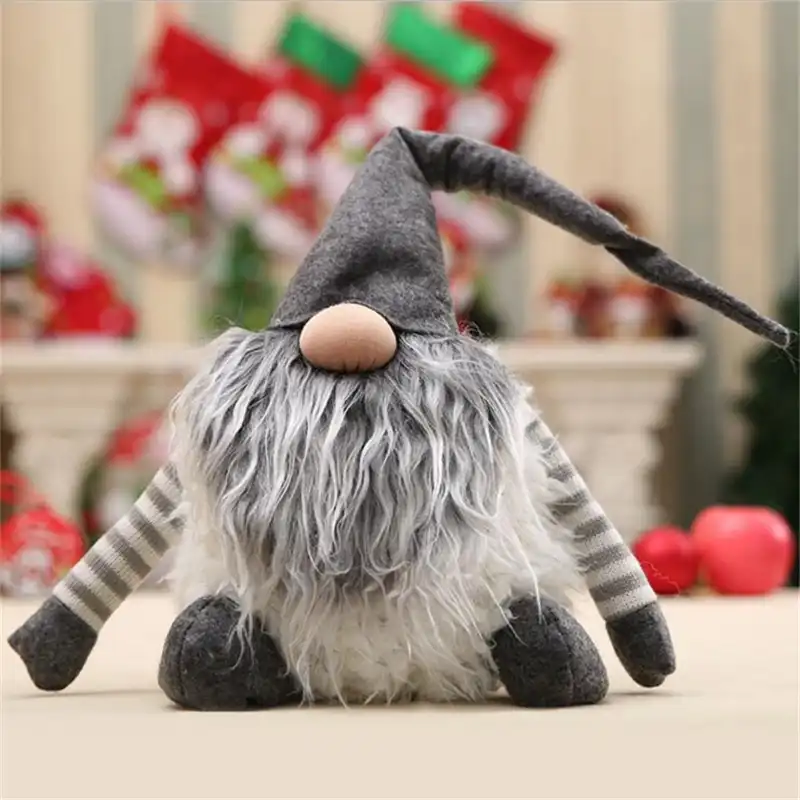 50 штук ручной работы шведский Tomte рождественские украшения, игрушки, Санта Клаус скандинавский плюшевые Рождественский гном подарок на день рождения для детей