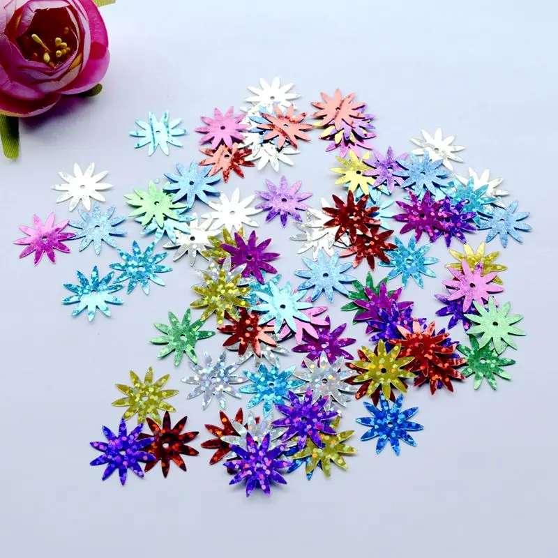 50g/bag colour mixture Jane spent sequins confetti DIY Clothing gift wedding Party Home art