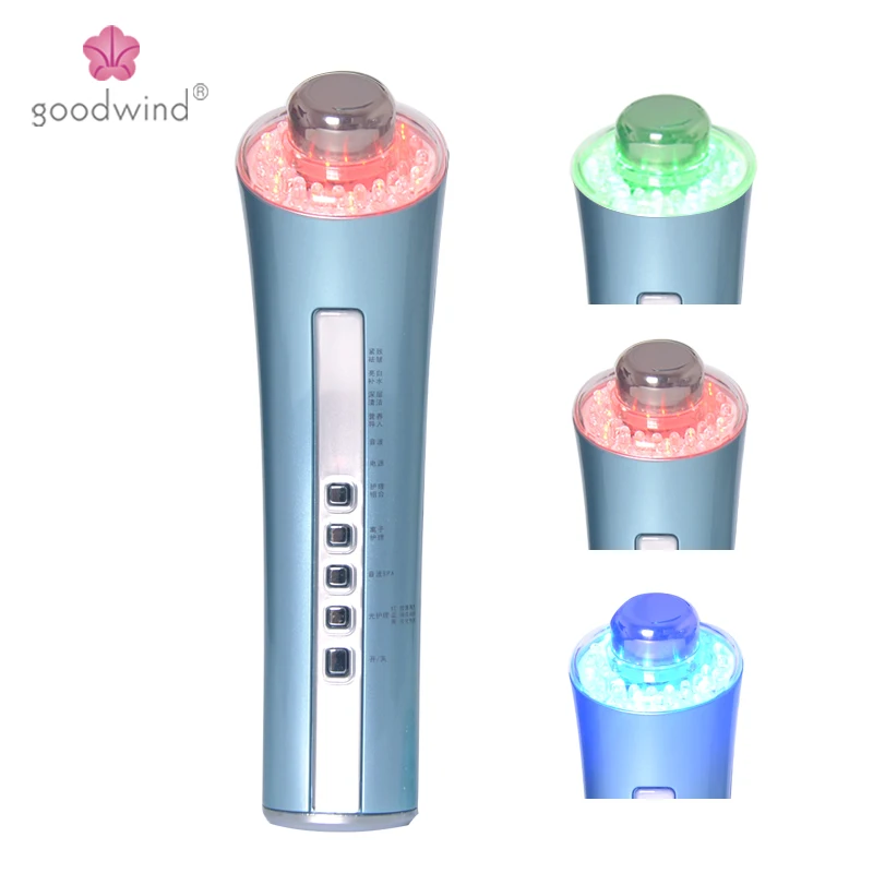 

LED phototherapy 6 IN 1 machine skin care machine Facial Photon Rejuvenation Face Care Anti-aging Device Vibration SPA