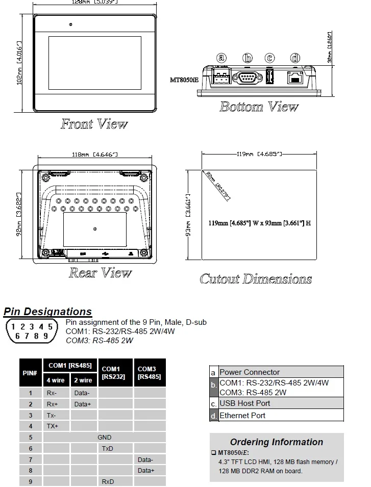MT8050iE 3