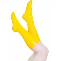 Латексные носки Фетиш латексные носки унисекс резиновый носок разные цвета