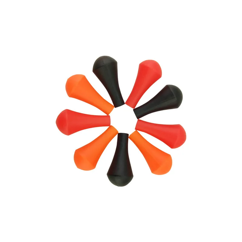 24Pcs Archery Soft Rubber Arrowhead Rubber Arrow Tips Fit 6mm/8mm Arrow Shaft Blunt Broadheads For Shooting Peactice Accessories