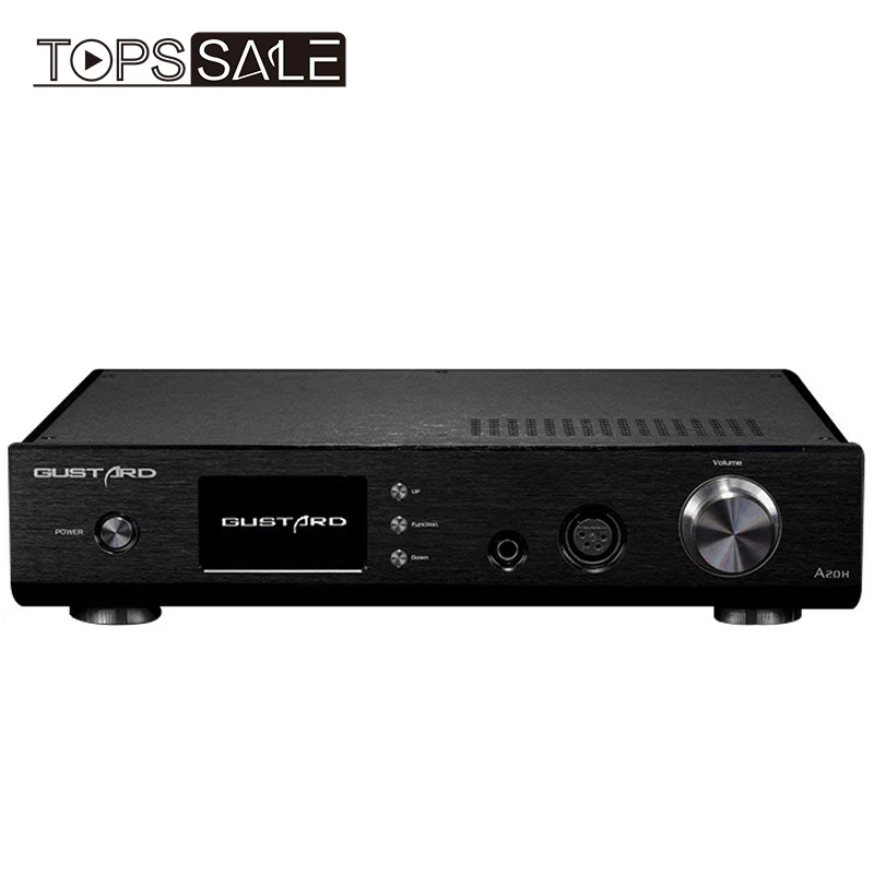 

Original GUSTARD A20H AK4497EQ*2 HIFI XMOS USB PCM/DSD DOP DAC Headphone Amplifier 100V-240V