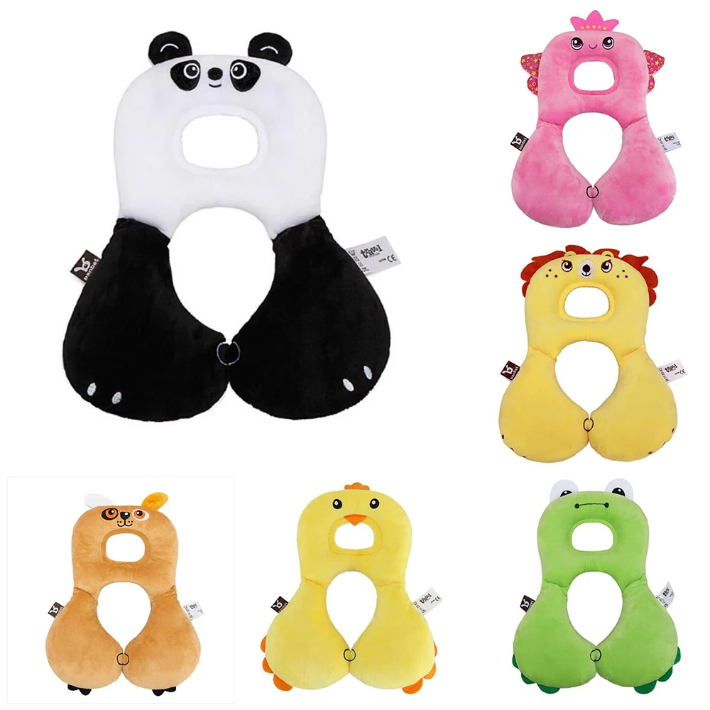 

1PC Child Safety Seat Neck Pillow Car Travel Baby Sleeping U-shaped Protection Pillow Head Neck Cartoon Seat for Child
