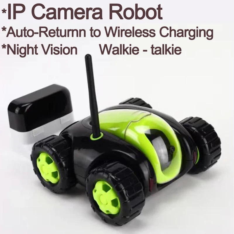 Новый RC автомобиль с камерой 4CH Wifi tank Cloud Rover портативная IP камера бытовая техника