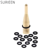 Профессиональный 1 шт. латунный Дартс Алюминиевый Вал уплотнительное кольцо установщик брелок с мишенью аксессуары для игры в Дартс с 100 шт. резиновое уплотнительное кольцо 2 мм X 4 мм