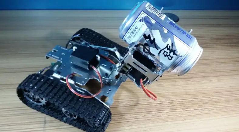 Cheap Alloy Tank Chassis , Tractor Crawler Intelligent Robot Car Obstacle Avoidance barrowland diy rc toy remote control 3 Cheap Alloy Tank Chassis , Tractor Crawler Intelligent Robot Car Obstacle Avoidance barrowland diy rc toy remote control 3