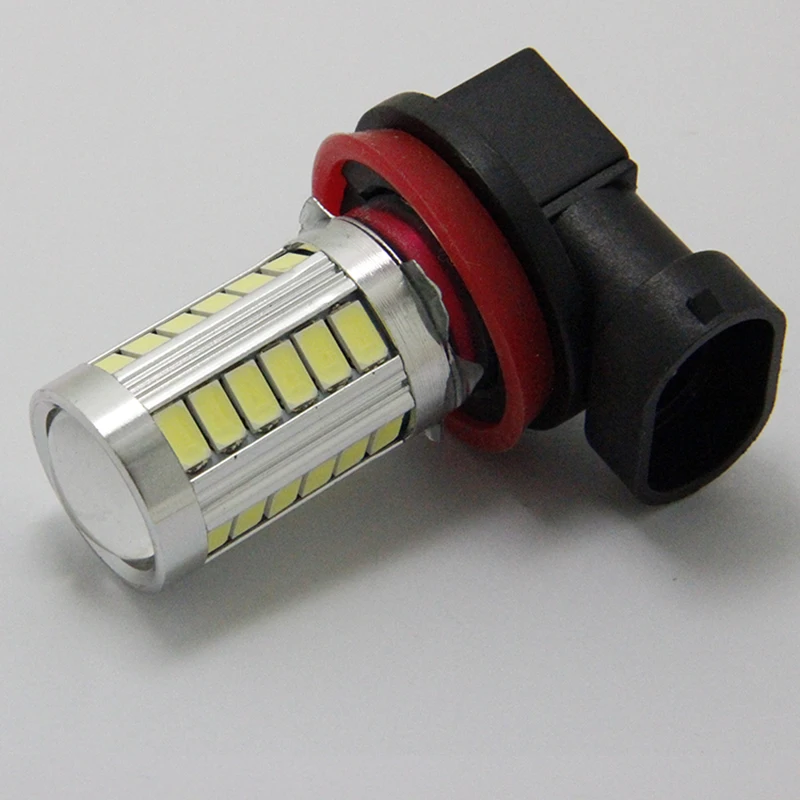 Оптовая продажа 50 шт. белсветодиодный светодиодные лампы WTS H11 H8 33smd 5730