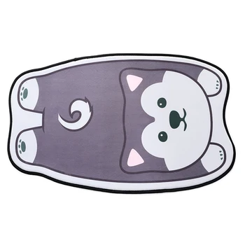 

Household Comfort Animal Shape Carpet Cute Cartoon Bathroom Anti-Slip Mat Kitchen Absorbent Pad Siberian