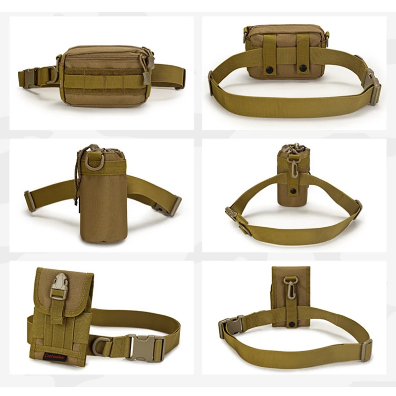 Simple Tactical Belt Outdoor Equipment Wear Bag Riding Inside Nylon Bag Deputy Military Fans Belt Fastening Tape (2)