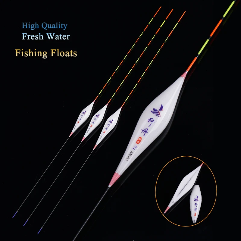 

High Quality Fishing Floats Carp Preferred Composite Nano Bobbers 1-3# Flotador Pesca Fishing Accessories Tools Tackles (XN-03)