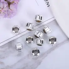 Дизайн 10 мм блестящая металлическая обувь украшения 10 шт./лот