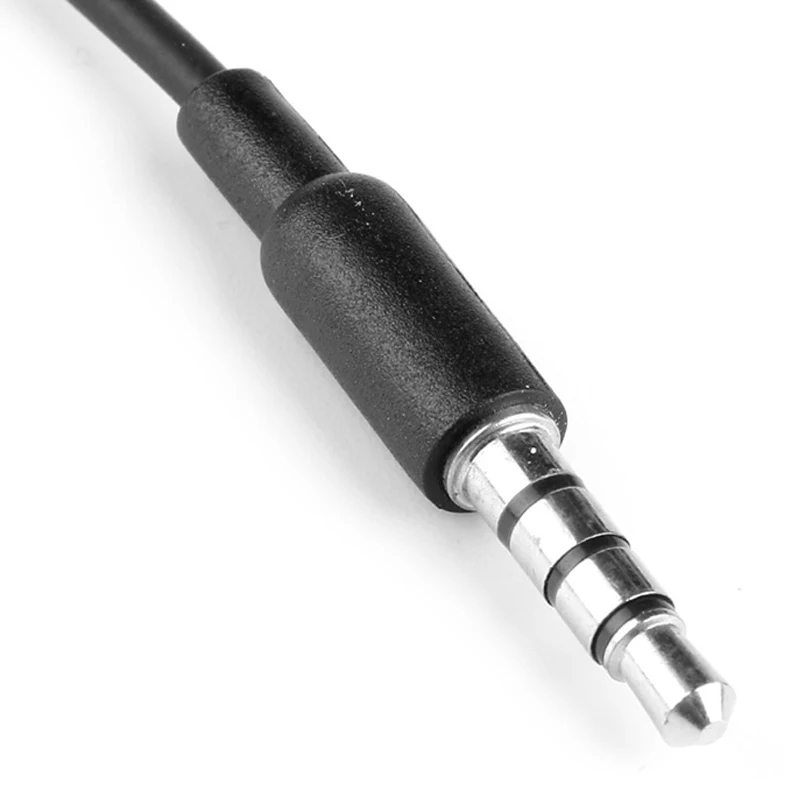 3.5mm Single In-Ear Only Mono Earphone Earbud Headset w/ Mic For Phone for Samsung JUN12