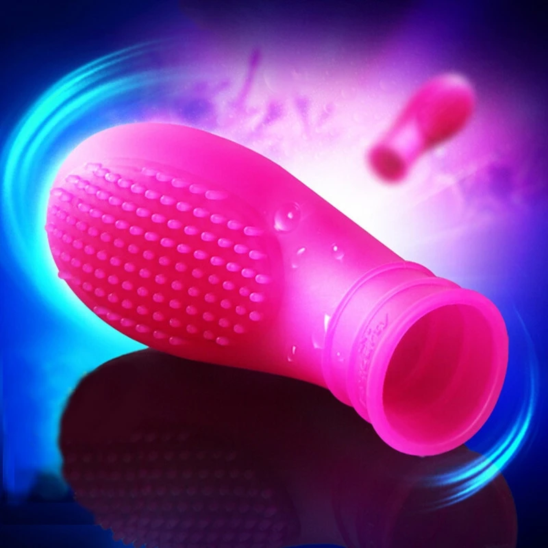 Мини AV палец презерватив рукав Вибратор массажер для женщин клитора G Spot