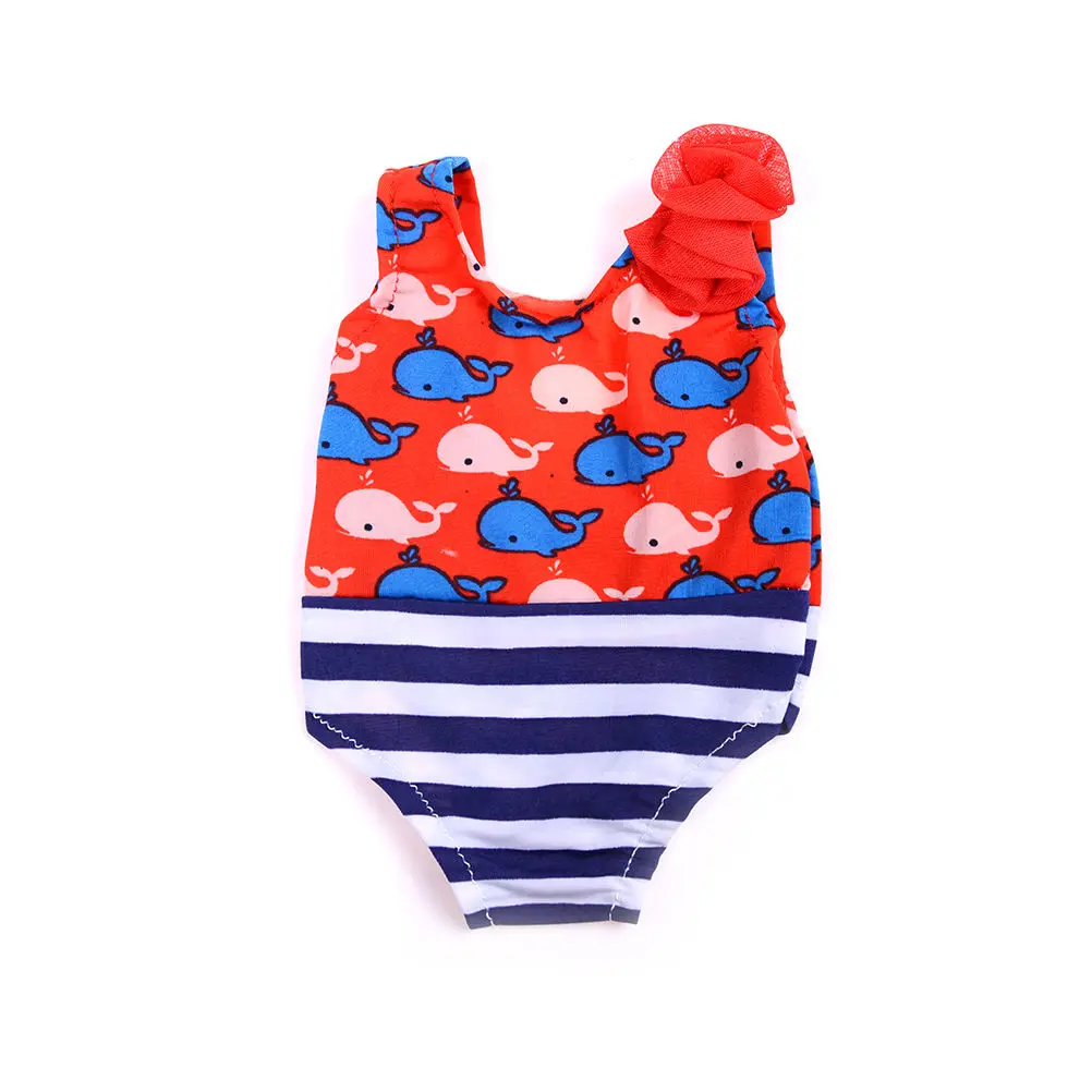 

Beach SwimSuit For Doll 18" Doll Swimwear Summer Floral Bathing Our Generation Dolls Accessories