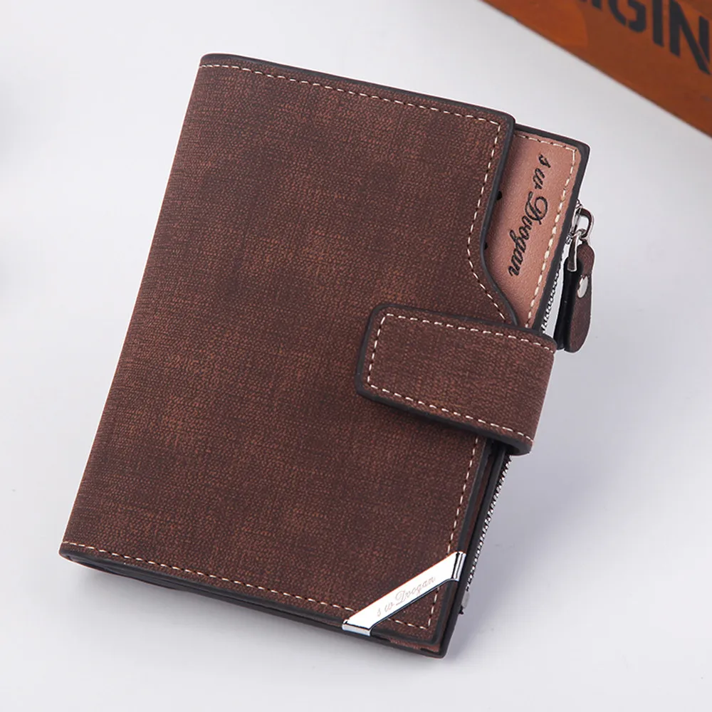 

Fashion Solid Color Cross Pattern Hasp Business ID Credit Card Wallet Holder Name Cards Case Pocket Slots Multi-functional #D
