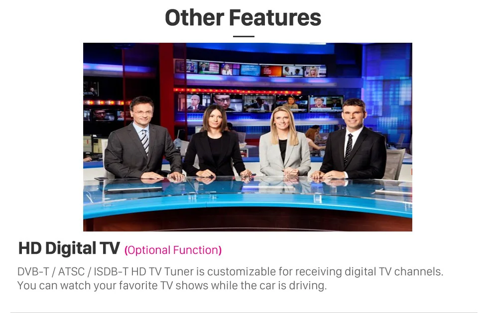 Top Harfey 9" Android 8.1 for 2013-2017 Ford Edge Radio GPS Navi with HD TouchScreen Bluetooth 3G WIFI support Backup Camera TPMS 15