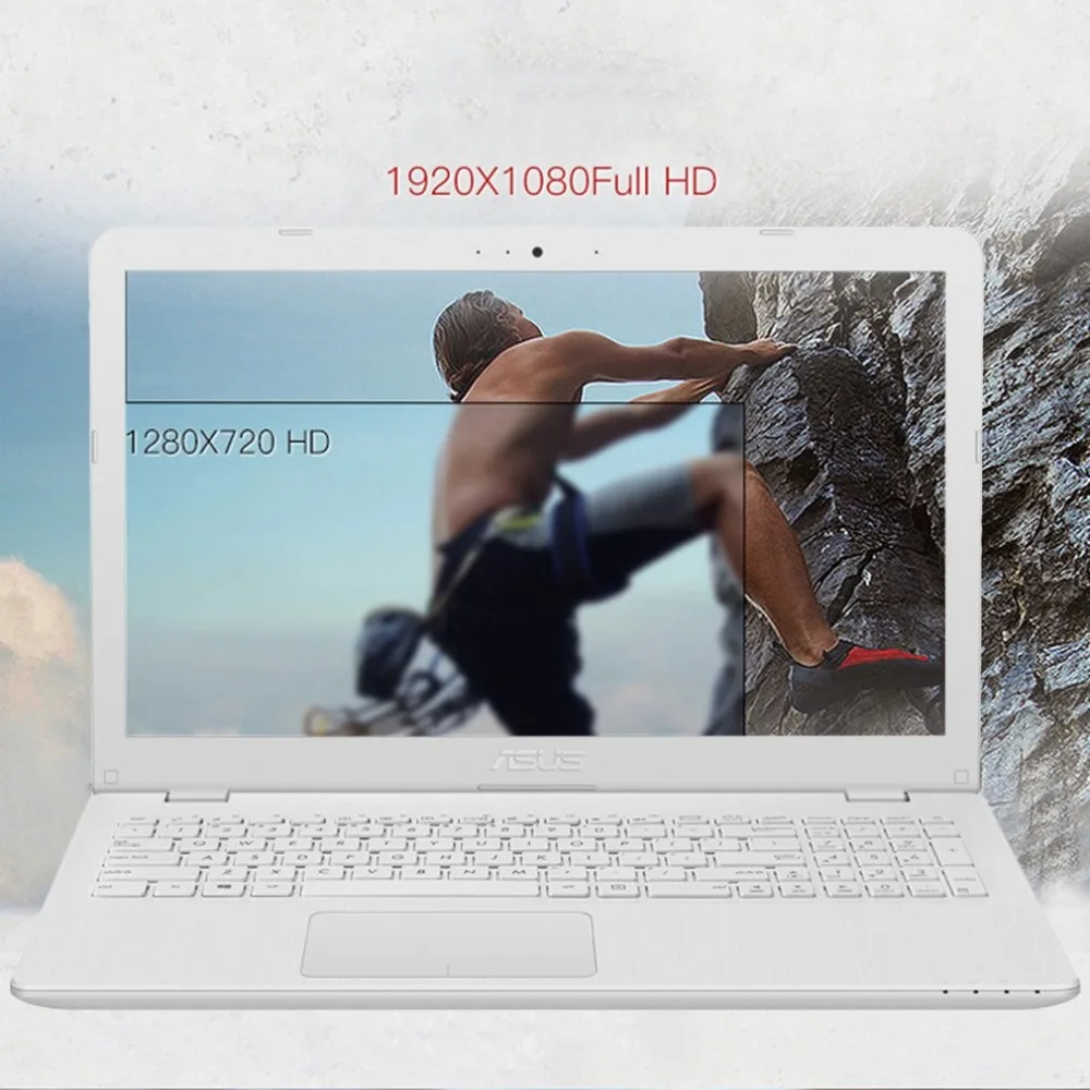 15.6 inch Asus Gaming Laptop 4GB RAM 1TB ROM Computer Ultrathin HD 1920x1080 16:9 PC Portable Office MX150 i7-8550U Notebook PC