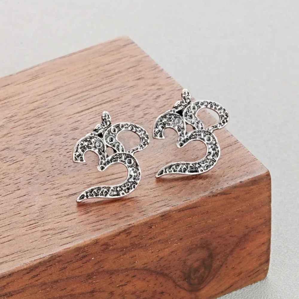 Чандлер Ретро Ом серьги ювелирные изделия для йоги медитация классические