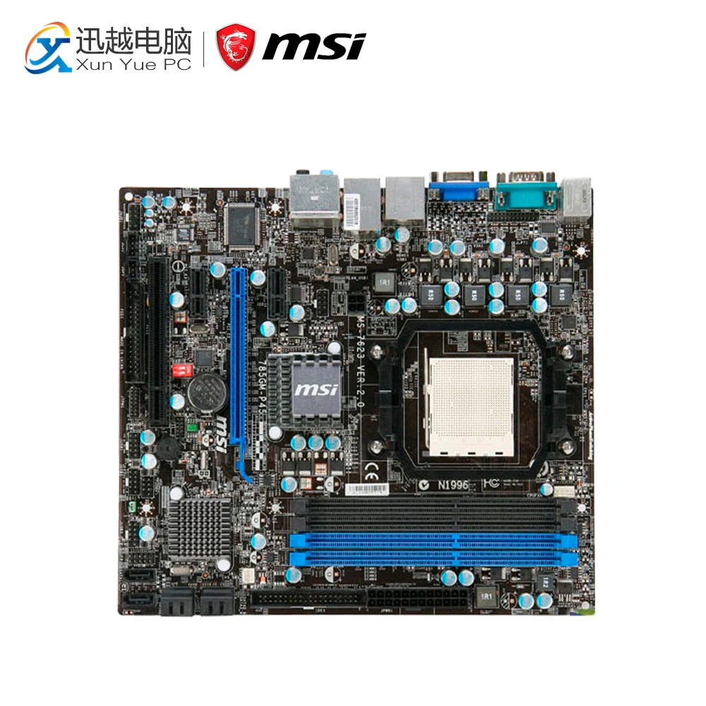 MSI 785GM-P45 Desktop Motherboard 785G Socket AM3 DDR3 16G STAT2 USB2.0 Micro ATX цена MSI 785GM-P45 Desktop Motherboard 785G Socket AM3 DDR3 16G STAT2 USB2.0 Micro ATX цены онлайн