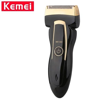 

Kemei KM-858 Electric Trimmer Razor Rechargeable Twin Blade Electric Shaver Men Beard Trimmer Shaving Machine Shaver Razor