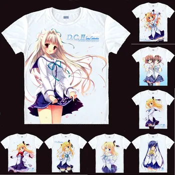 

Coolprint Anime Shirt Da Capo III T-Shirts Multi-style Short Sleeve RICCA MORIZONO Himeno Katsuragi Cosplay Motivs Hentai Shirts