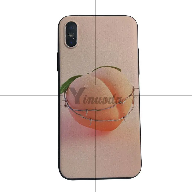 Yinuoda розовый персиковый чехол для телефона с принтом для iphone 7 7plus X 8 8plus и 5 5S 6s 6s Plus Чехол для мобильного телефона - Цвет: 8