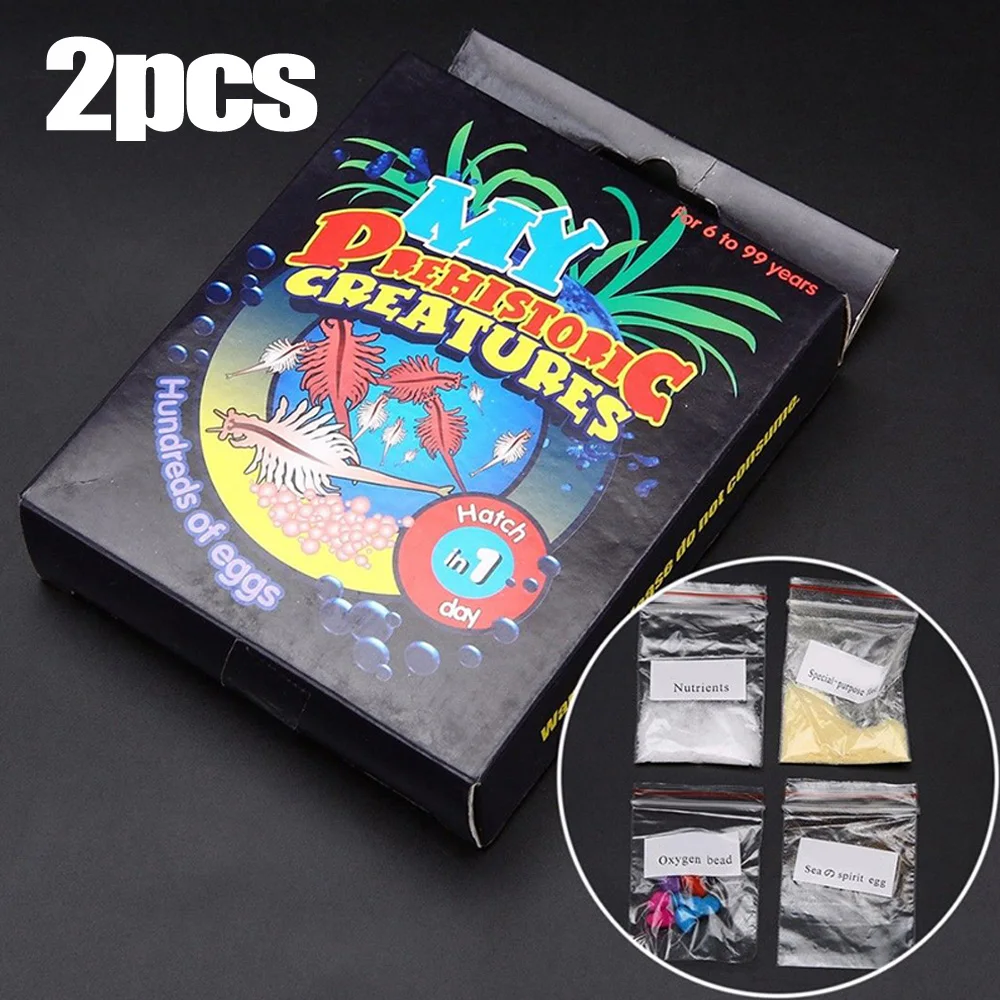 

Live Sea Monkeys Ocean Zoo Marine Monkey Tank Aquarium Habitat Toys Pet New