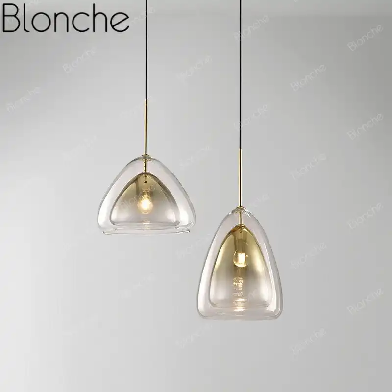 double ceiling light fixture