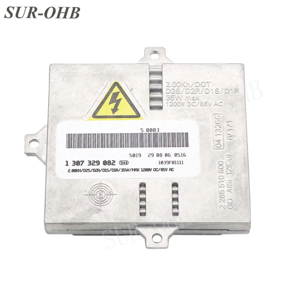 Автомобильная фара 1307329082 оригинальная 1 307 329 082 Xenon HID D2S 6312 7176 068 D2R балласт 63127176068