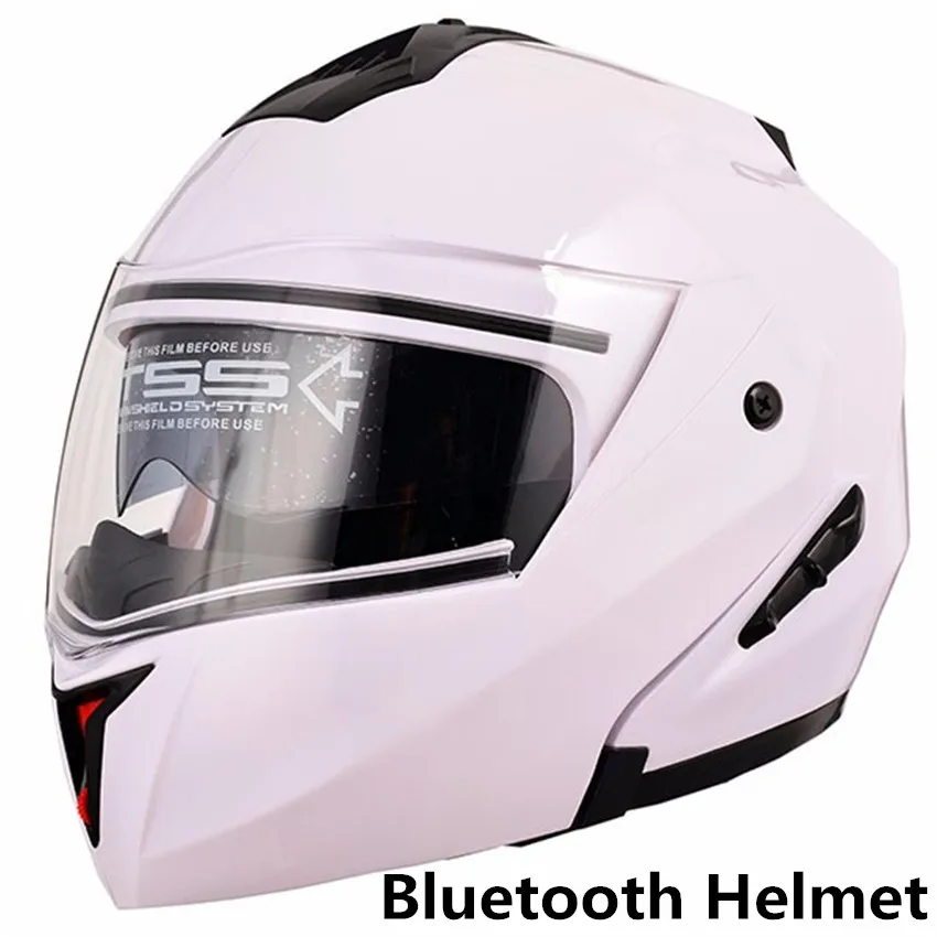 Горячая moto casco флип-ап унисекс-взрослый Полнолицевой шлем-стиль модульный мото rcycle шлем с bluetooth