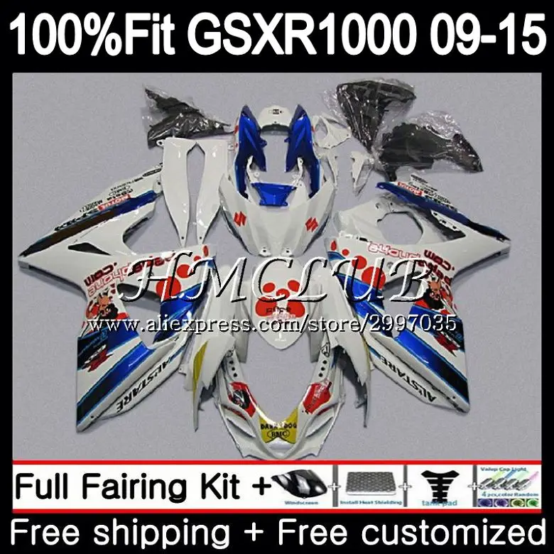 

Pepephone Injection For SUZUKI GSXR 1000 2009 2010 2011 2012 2014 2015 35HC.4 GSX-R1000 K9 GSXR1000 09 10 11 12 13 15 Fairing