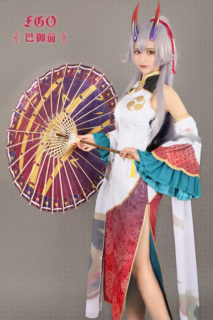 New Tomoe Gozen Fgo Cosplay Fate Grand Order Tomoe Gozen Cheongsam Cosplay New Year S Carnival Costume For Girls Dress Game Costumes Aliexpress