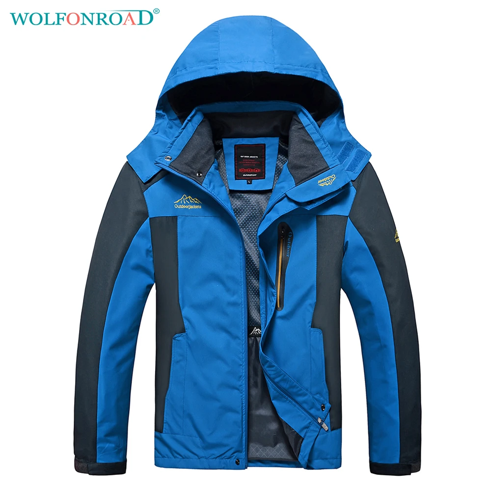 Buy WOLFONROAD Men Jacket Spring Autumn Waterproof