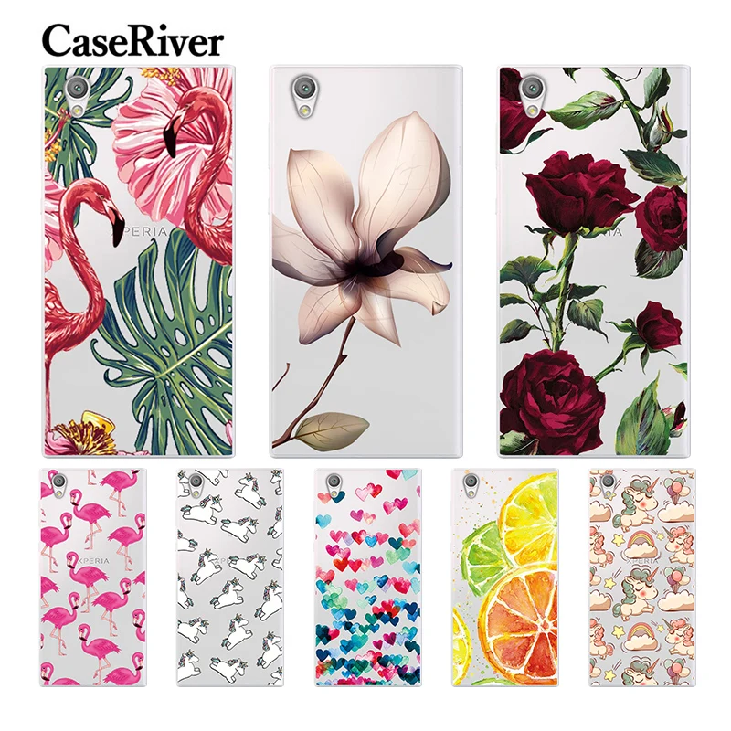 

CaseRiver Soft TPU 5.5''sFOR Sony Xperia L1 Case Cover G3311 G3312 G3313 Cute Painted Silicone Phone Back FOR Coque Sony L1 Case