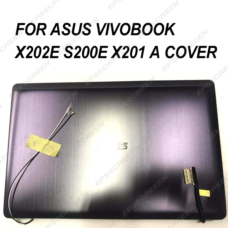 Новый для asus vivobook asus X202 X202E X202 S200 S202 экрана Крышка верхняя крышка + шарнир + камера + кабель 13GNFQ1AM051