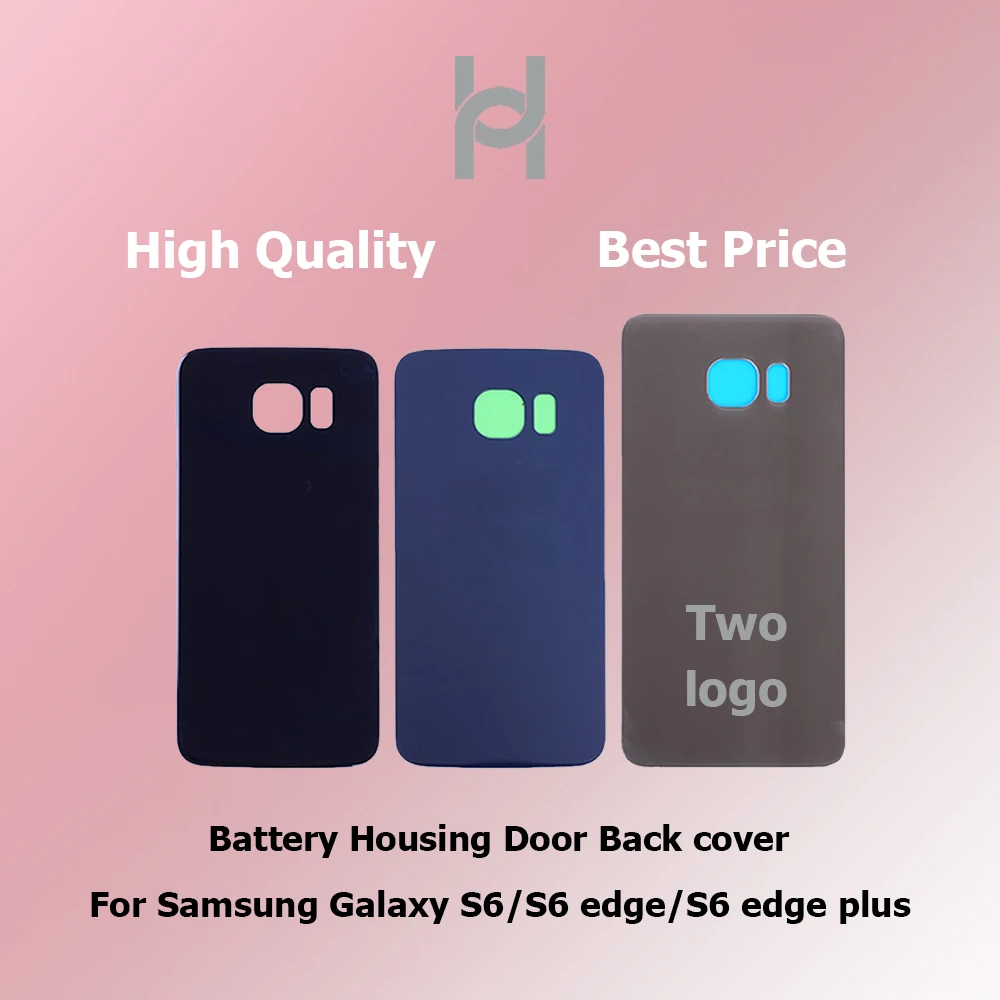 10 шт оригинальное качество AAA Батарея двери для Samsung Galaxy S6 Edge Plus Корпус крышка с