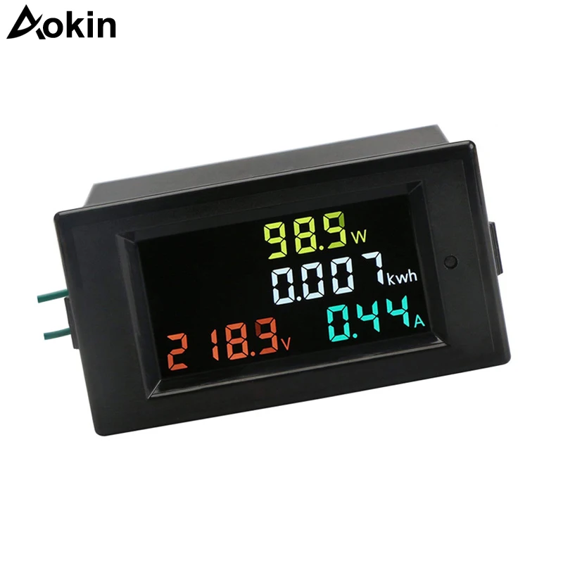 

AC 80-300V 100A 4 in 1 Digital LCD Volt Amp Watt Energy Meter AC Power Meter AC Voltmeter Ammeter with Current Transformer